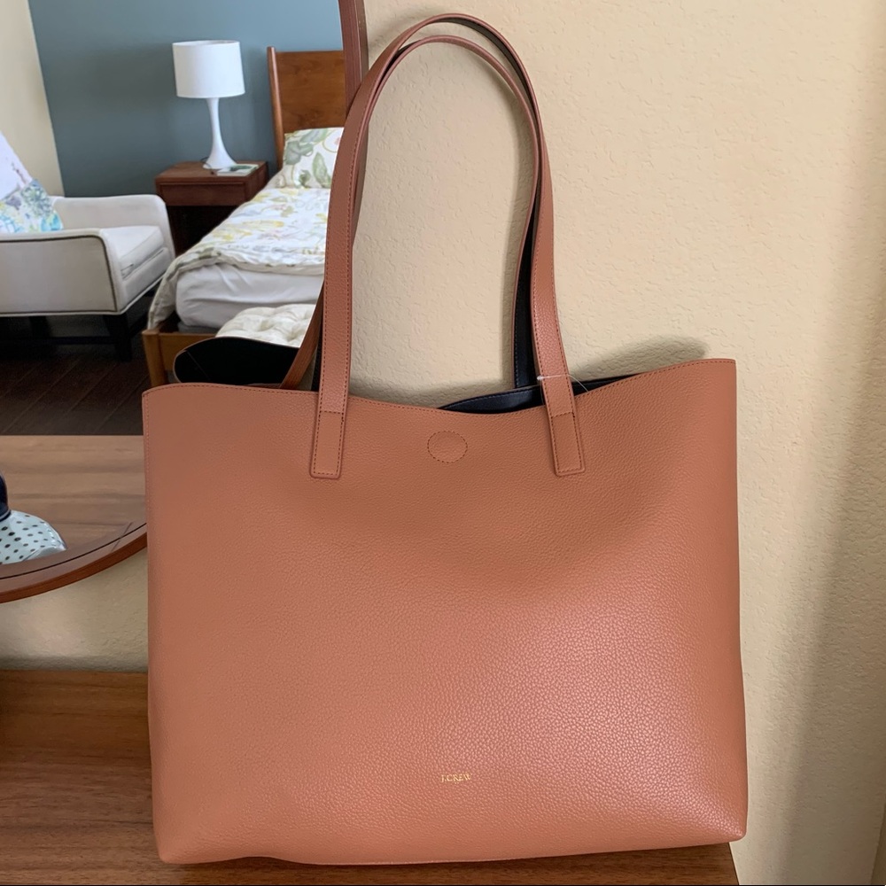 J Crew Reversible Tote Bag